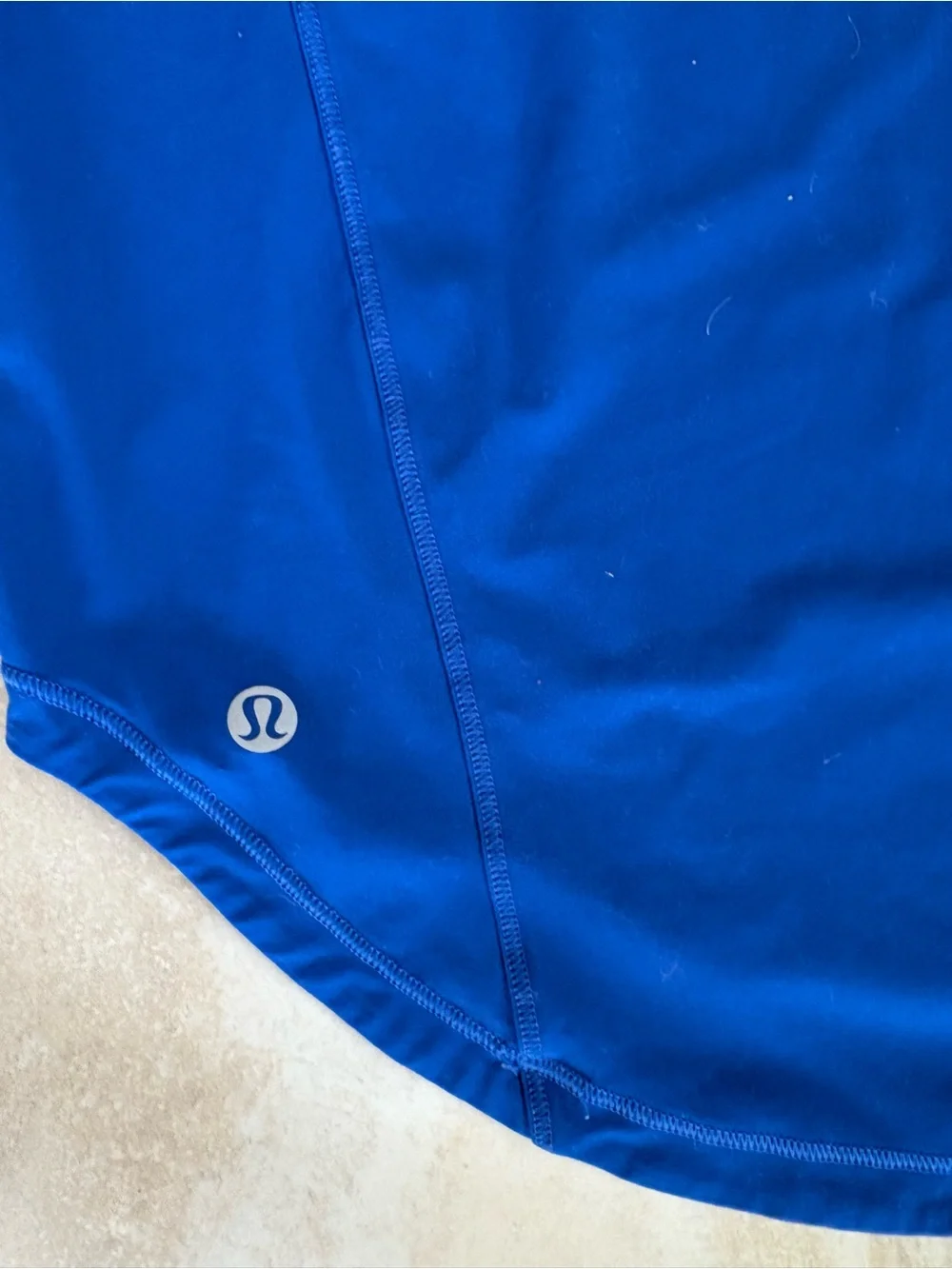 Lululemon Royal Blue Sleeveless Workout Tank Top Size 6